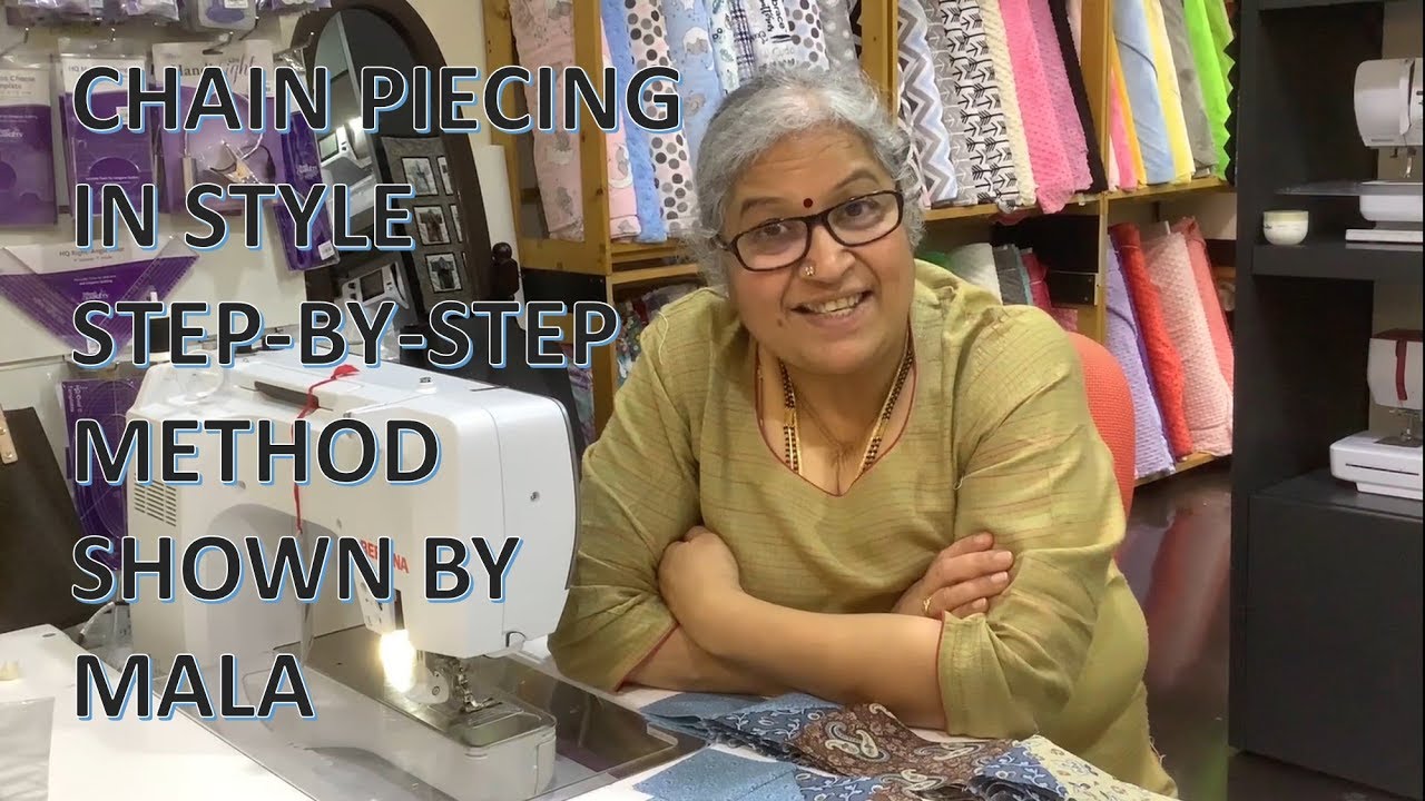 How to Chain Piece In Patchwork