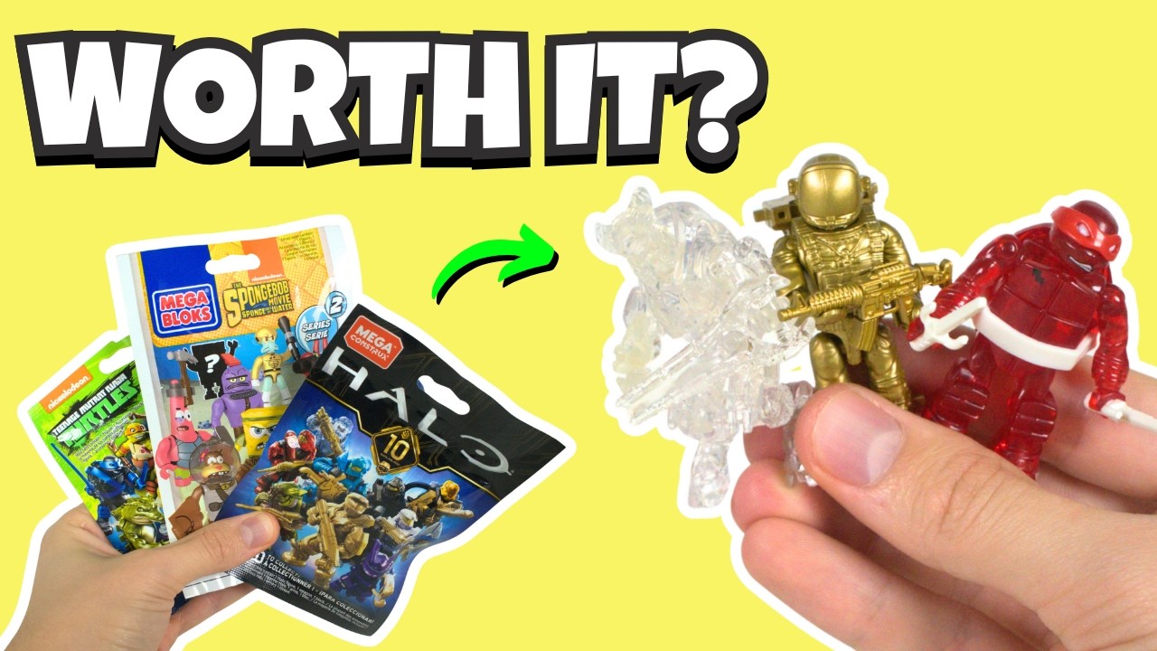 I Opened Mega Bloks Blind Bags From EVERY Series / 30 + Figures