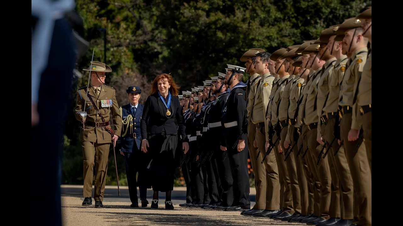 Inauguration of the 30th Governor of Victoria