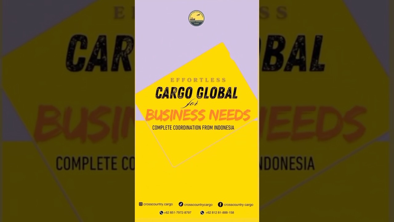We provide seamless GLOBAL CARGO SOLUTIONS for your Business & Personal Needs