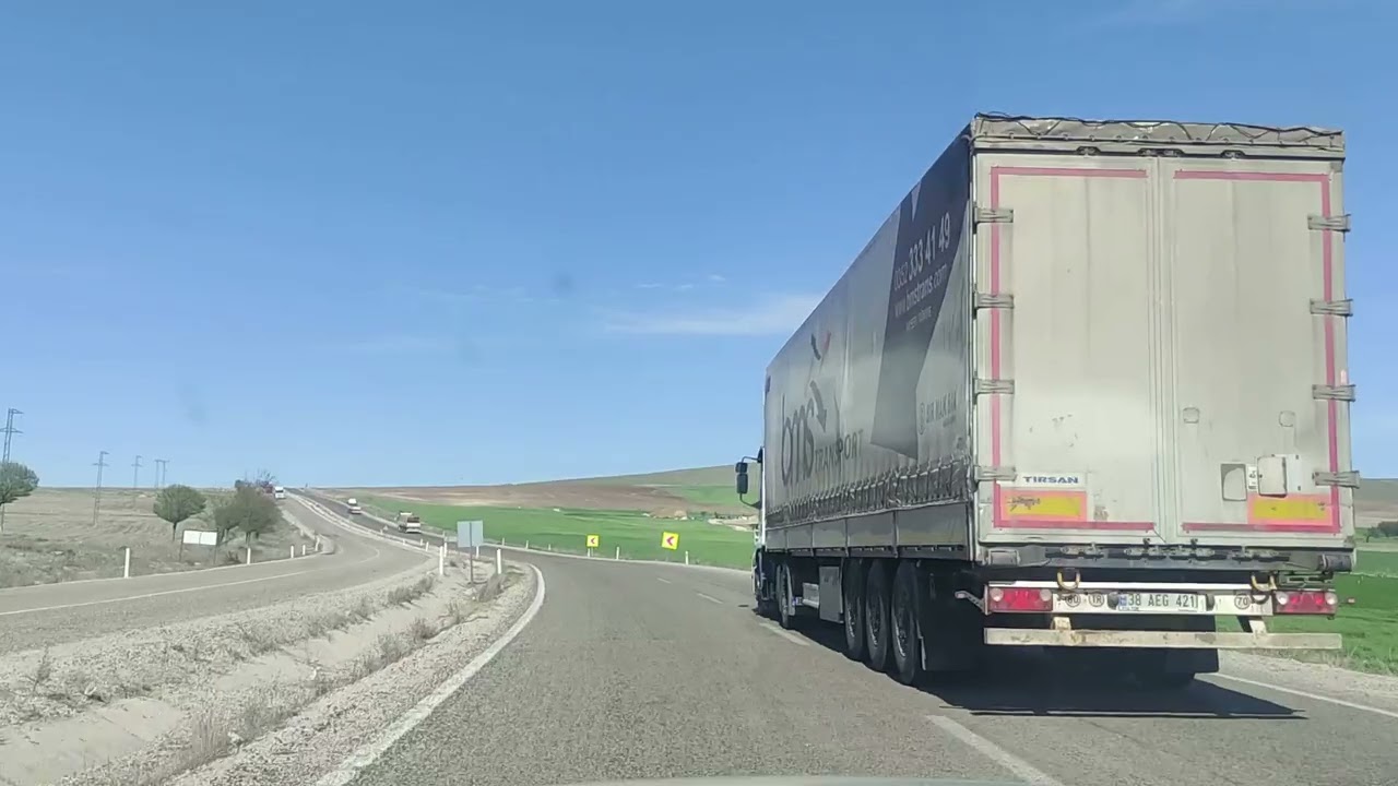 Aksaray - Nevşehir Uçhisar Yolu (ANTALYA-NEVŞEHİR PART 6)