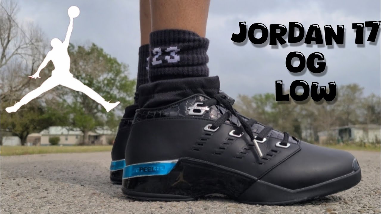 2025 Jordan 17 OG Low Black/Chrome REVIEW