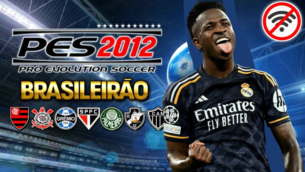 ⚡ ATUALIZAÇÃO!!! PES 2012 MOD 2025 COM BRASILEIRÃO  E EUROPEU ATUALIZADO COMPLETO!!