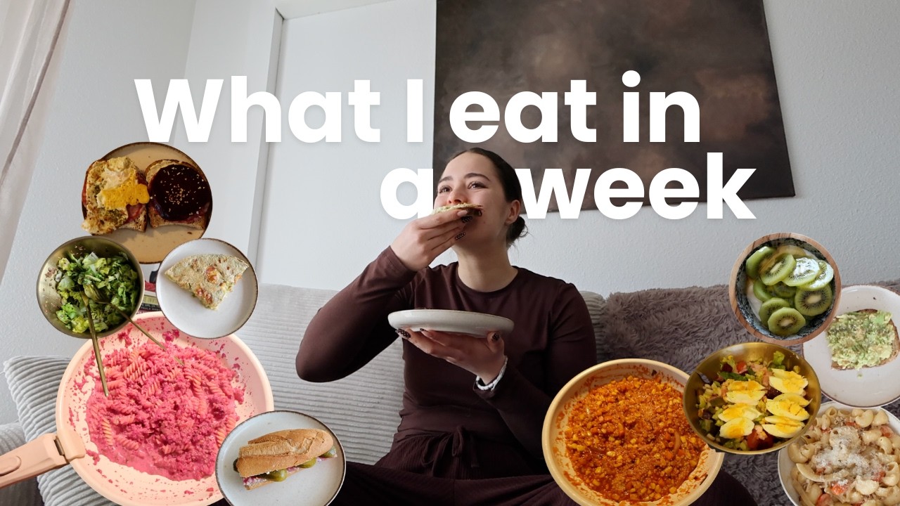 A WEEK OF EATING AT HOME | simple & cozy meals