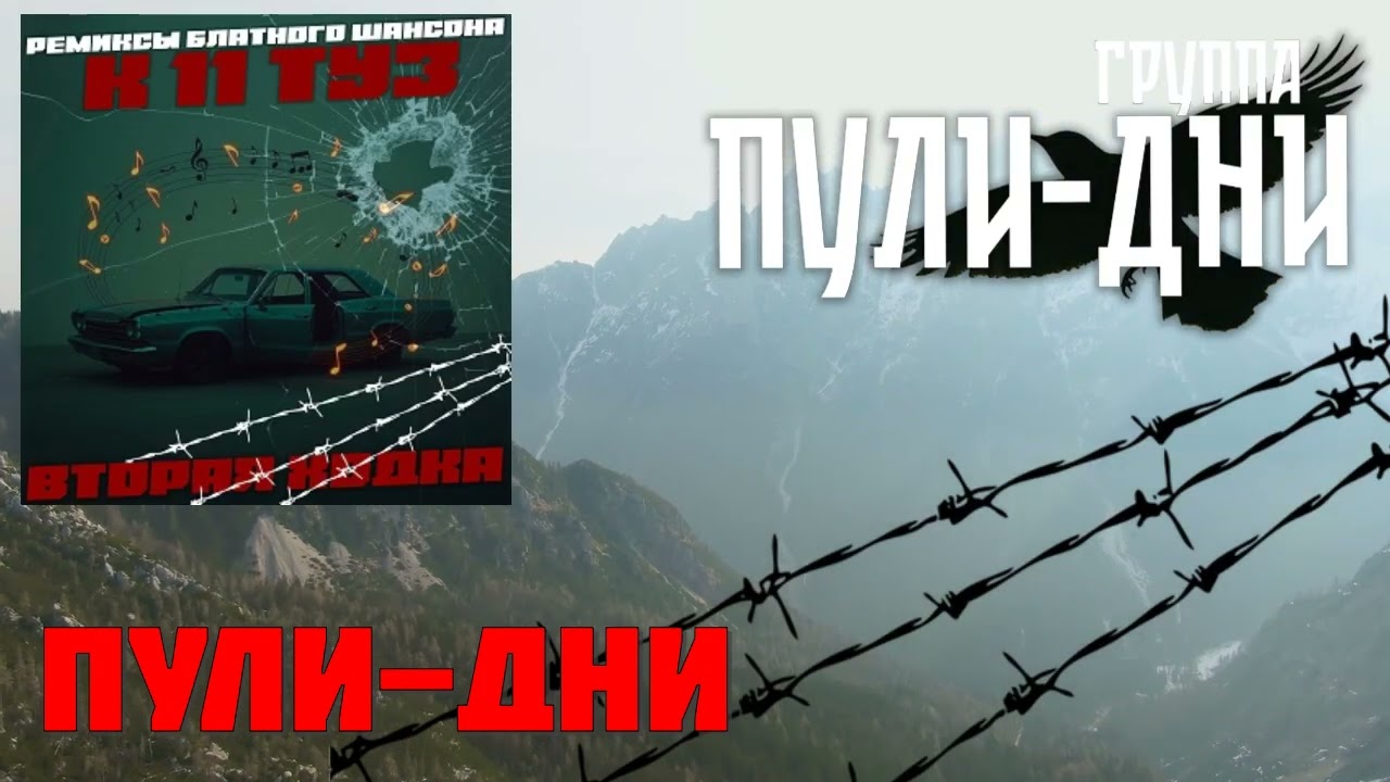 Группа Пули Дни - К 11 ТУЗ (2 ходка) Ремиксы блатного ШАНСОНА