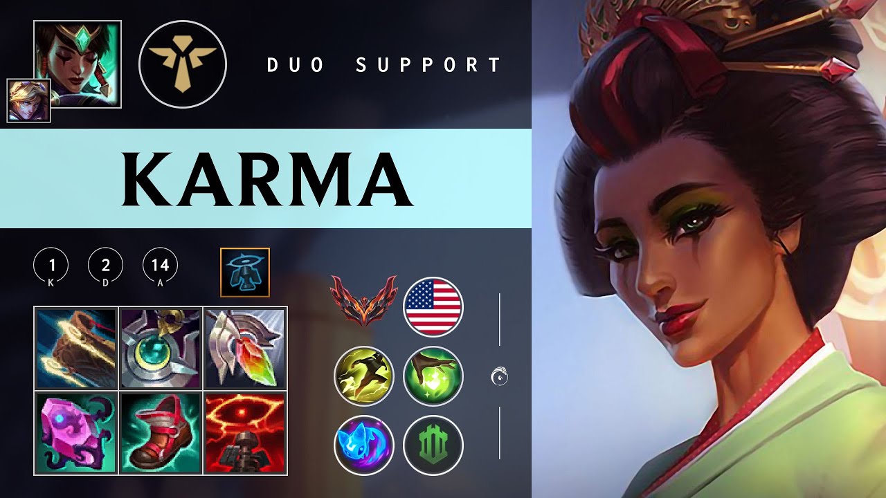 Karma Support vs Brand - NA Grandmaster Patch 26.03