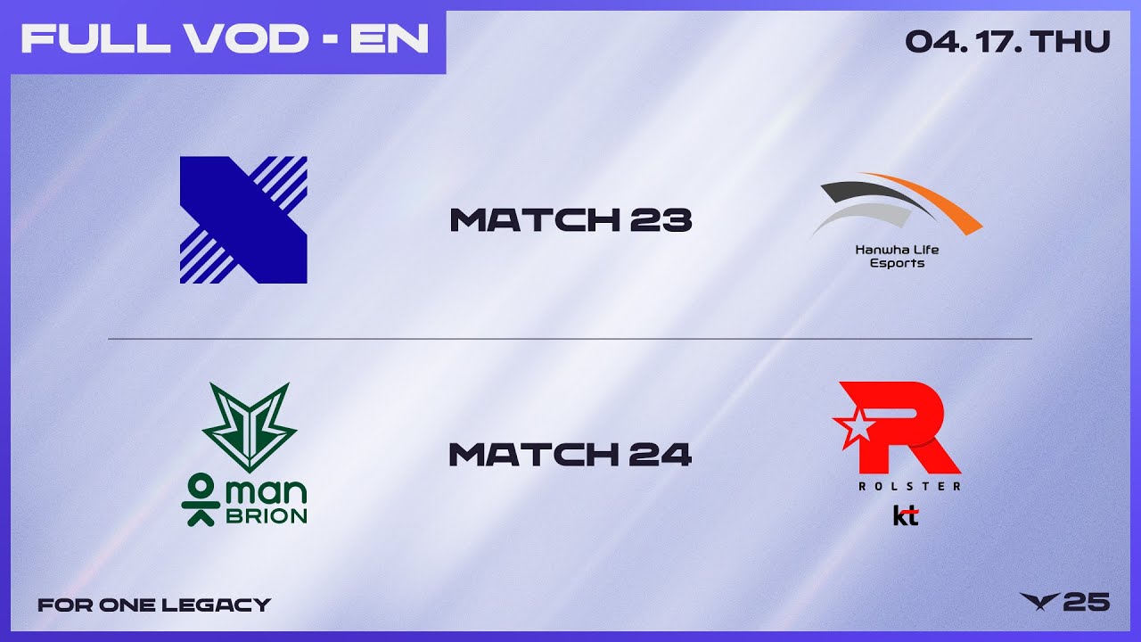 DRX vs HLE - BRO vs KT | 2025 LCK