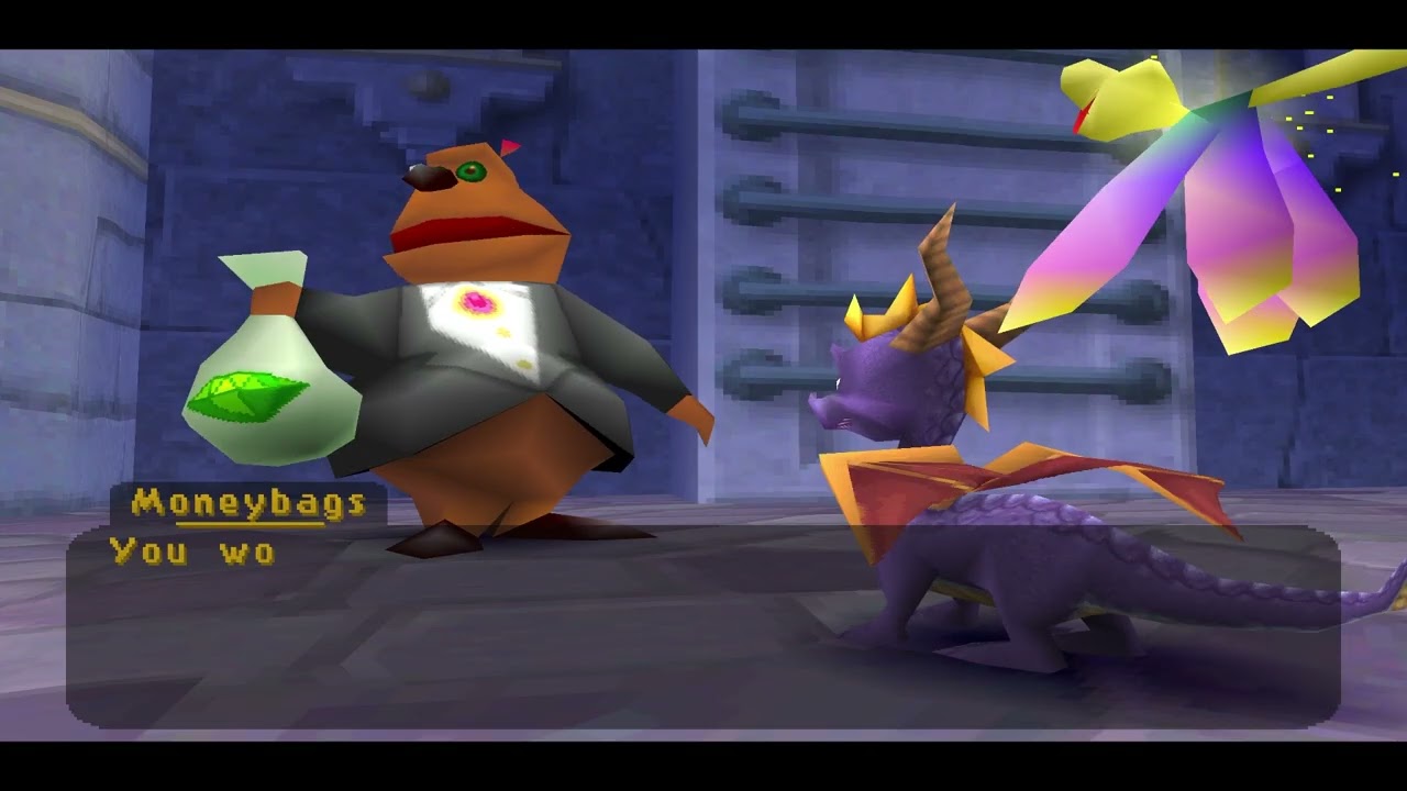 Spyro 2: Ripto's Rage / Gateway To Glimmer (PS1) Part 9 - Autumn Plains Home World!