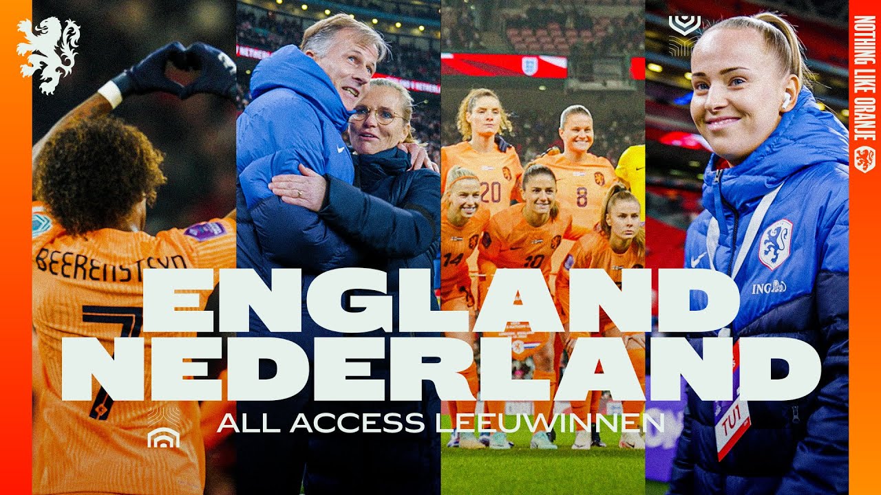 ⚔️ #ENGNED clash at Wembley! 🎥 | ALL ACCESS LEEUWINNEN 🎥🦁