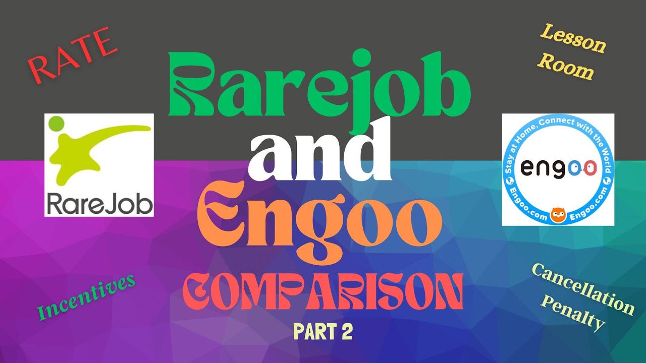 RAREJOB and ENGOO Comparison ~ Sa'n ka dapat mag-apply? (Part 2)