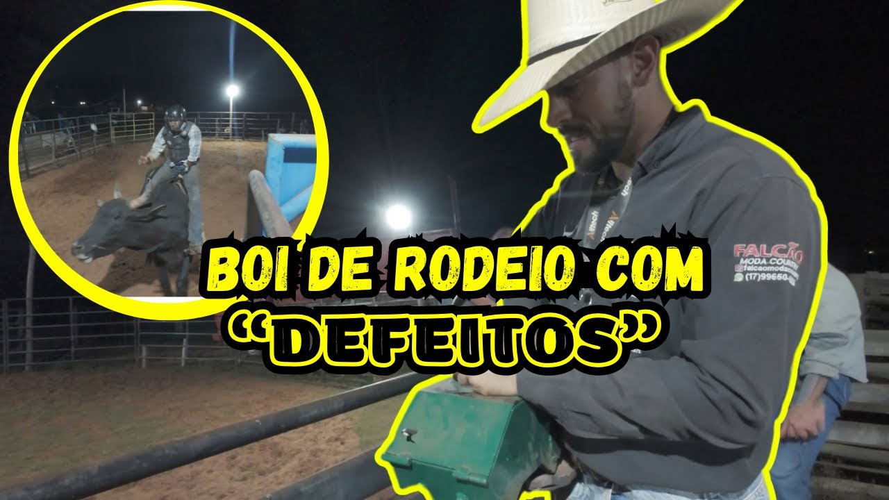 ESTOU TENTANDO SALVAR ESSE BOI DE RODEIO (TREINO NOS TOUROS DA CIA DE RODEIO E.M.)