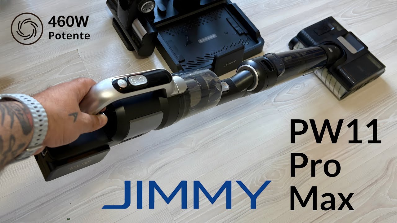 JIMMY PW11 Pro Max - The Best 5-in-1 Vacuum & Washer for Smart Full House Cleaning