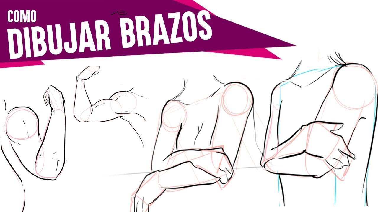 ✎ COMO DIBUJAR BRAZOS 1°PARTE | TUTORIAL DE DIBUJO | BGM94