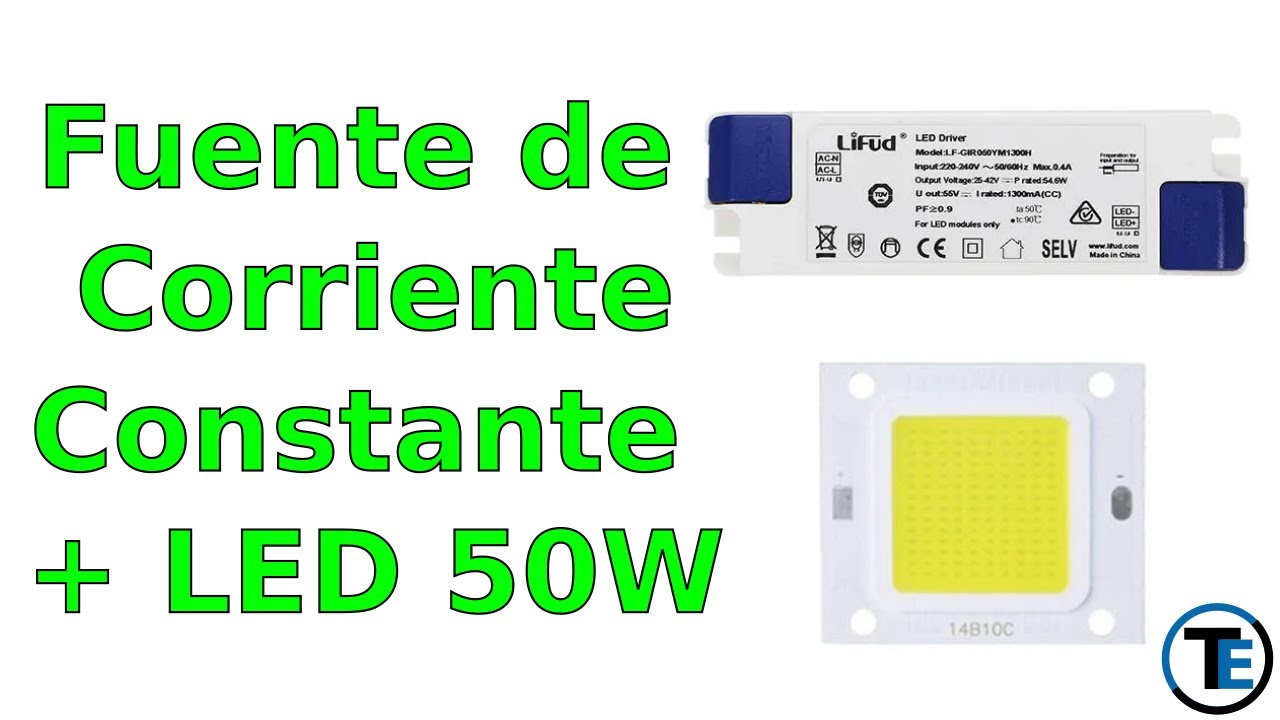 LED 50W + Driver de Corriente Constante