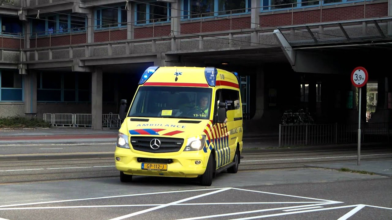 a1 ambulance 13-180 met spoed naar vumc