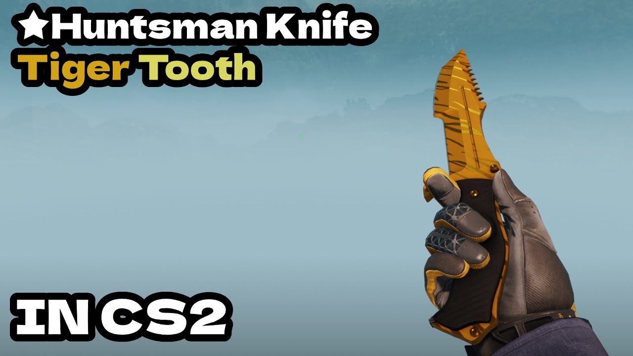 CS2 ★ Huntsman Knife - Tiger Tooth CS2 Knife Showcase!