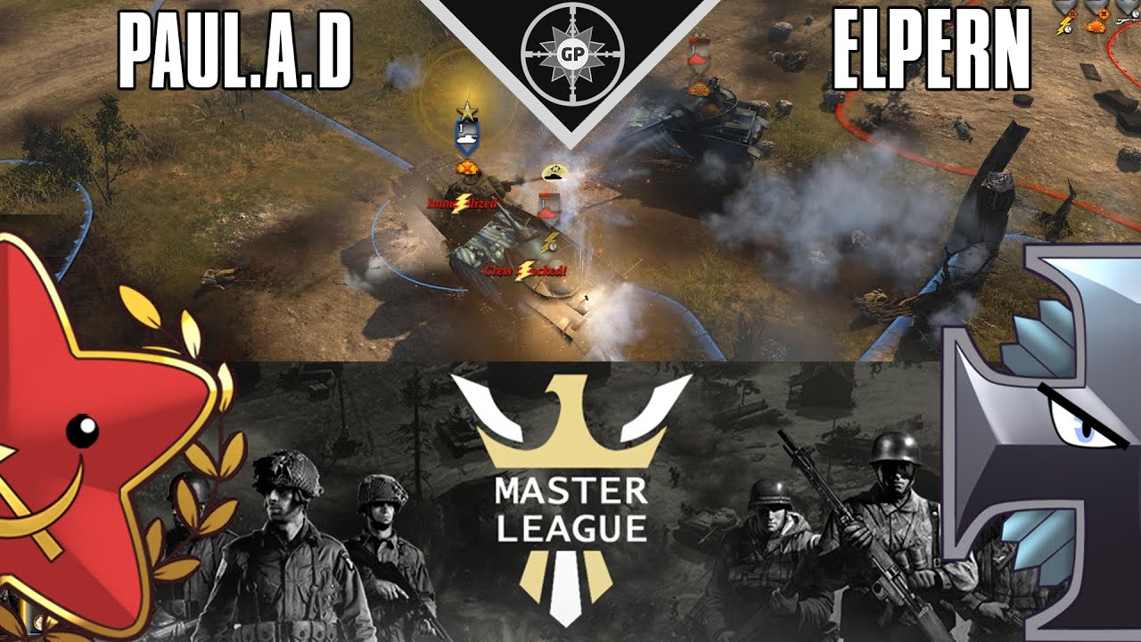 Paul.a.D. vs Elpern | Bayeux | Best of COH2 Master League Tournament