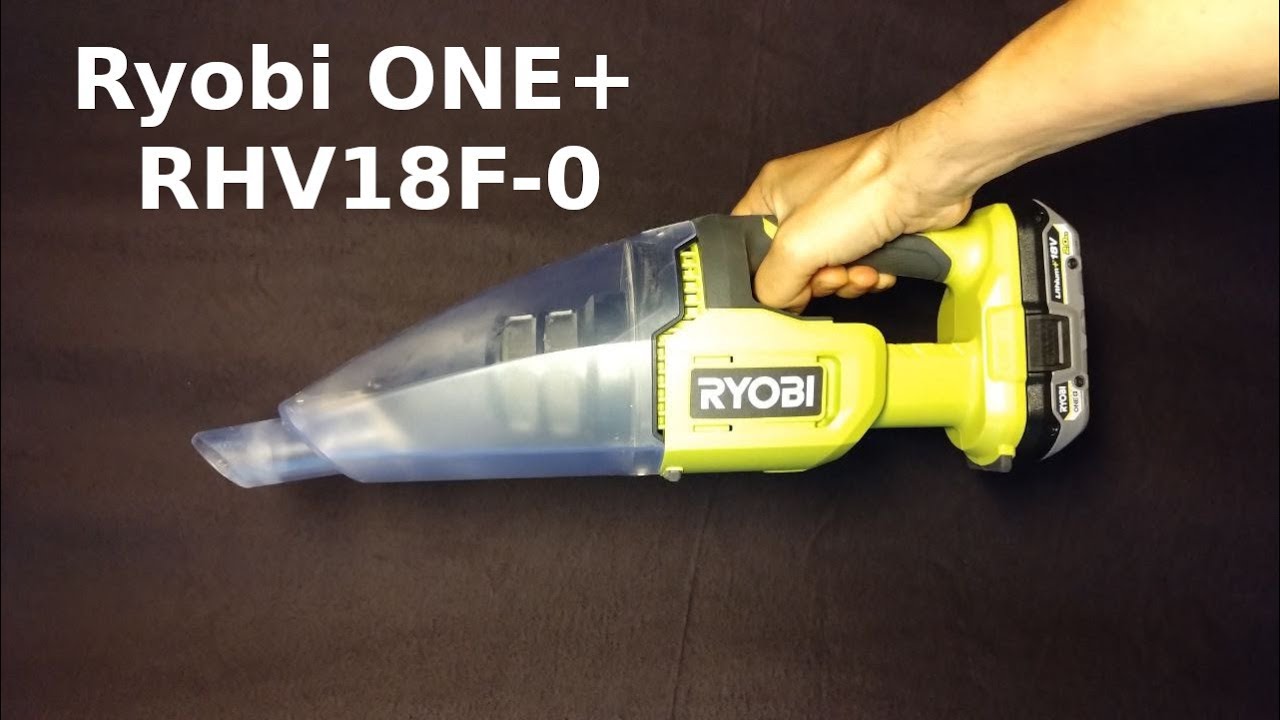 Пылесос RYOBI RHVF18 | Обзор
