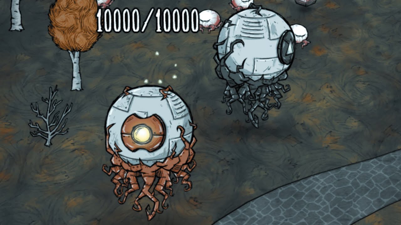 Twins of Terror fight (New Don't Starve Together Boss)