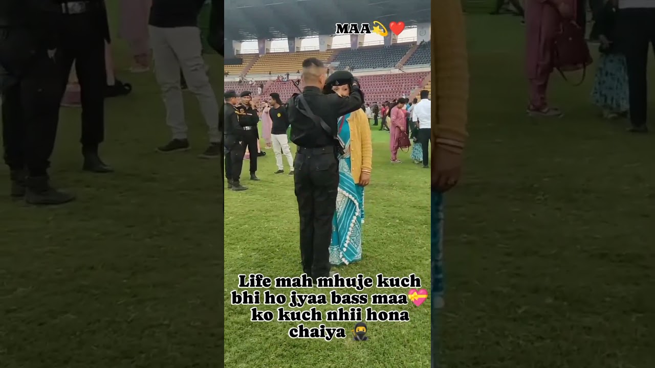Assam Commando boy proud moment maa&papa#commando #assampolice