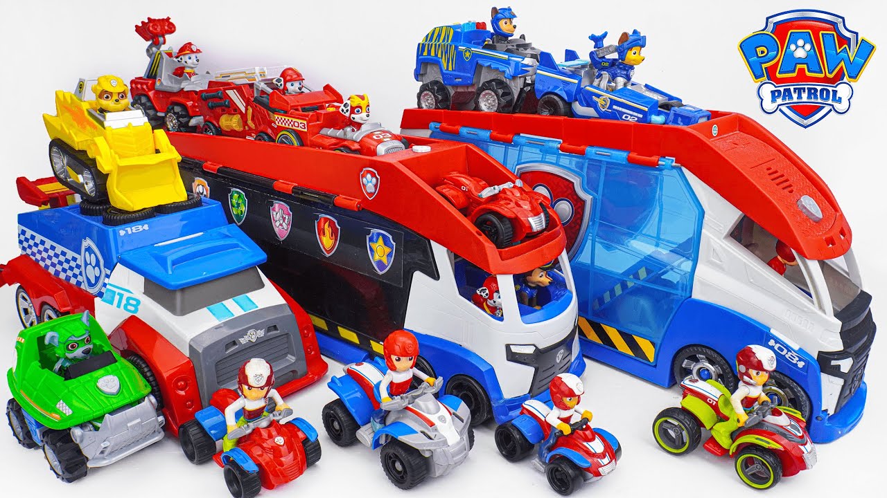 PAW Patrol to the Rescue! Paw Patrol Truck Set with ALL Pups 🐶🚨 | Paw Patrol Unboxing ASMR#pawpatrol