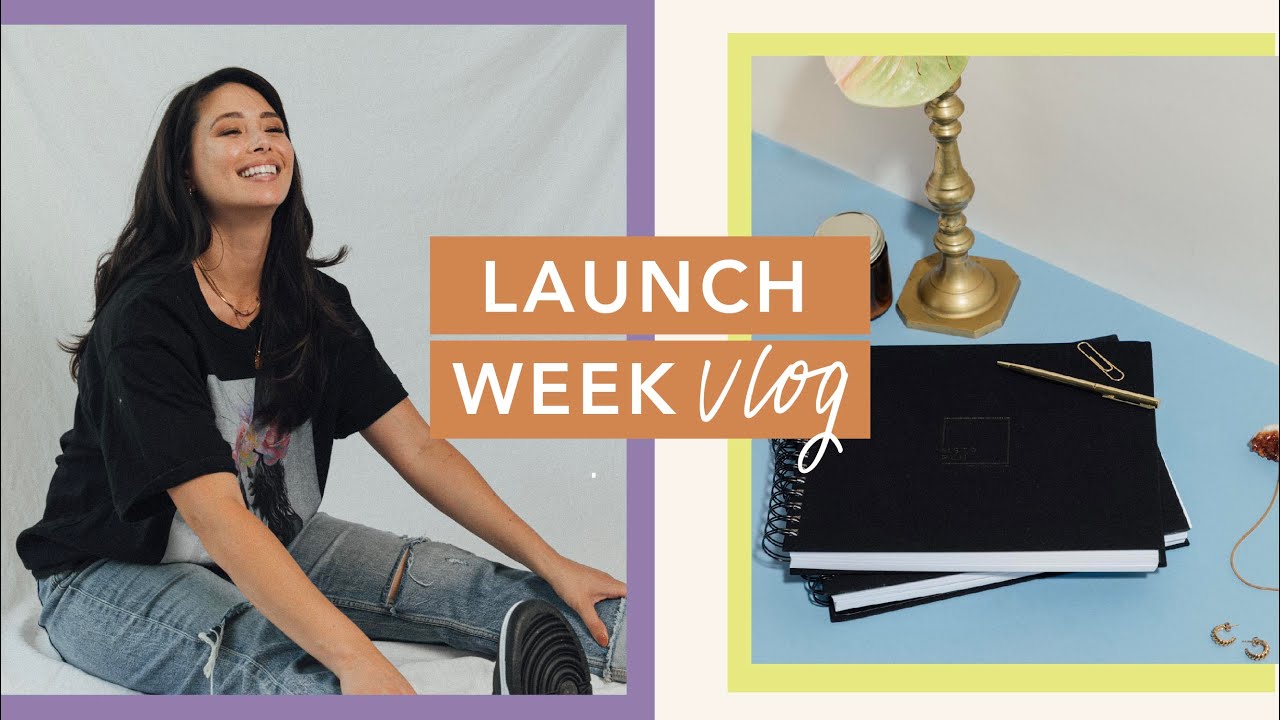 VLOG | My Week As A Small Biz Owner | Product Launch Week!
