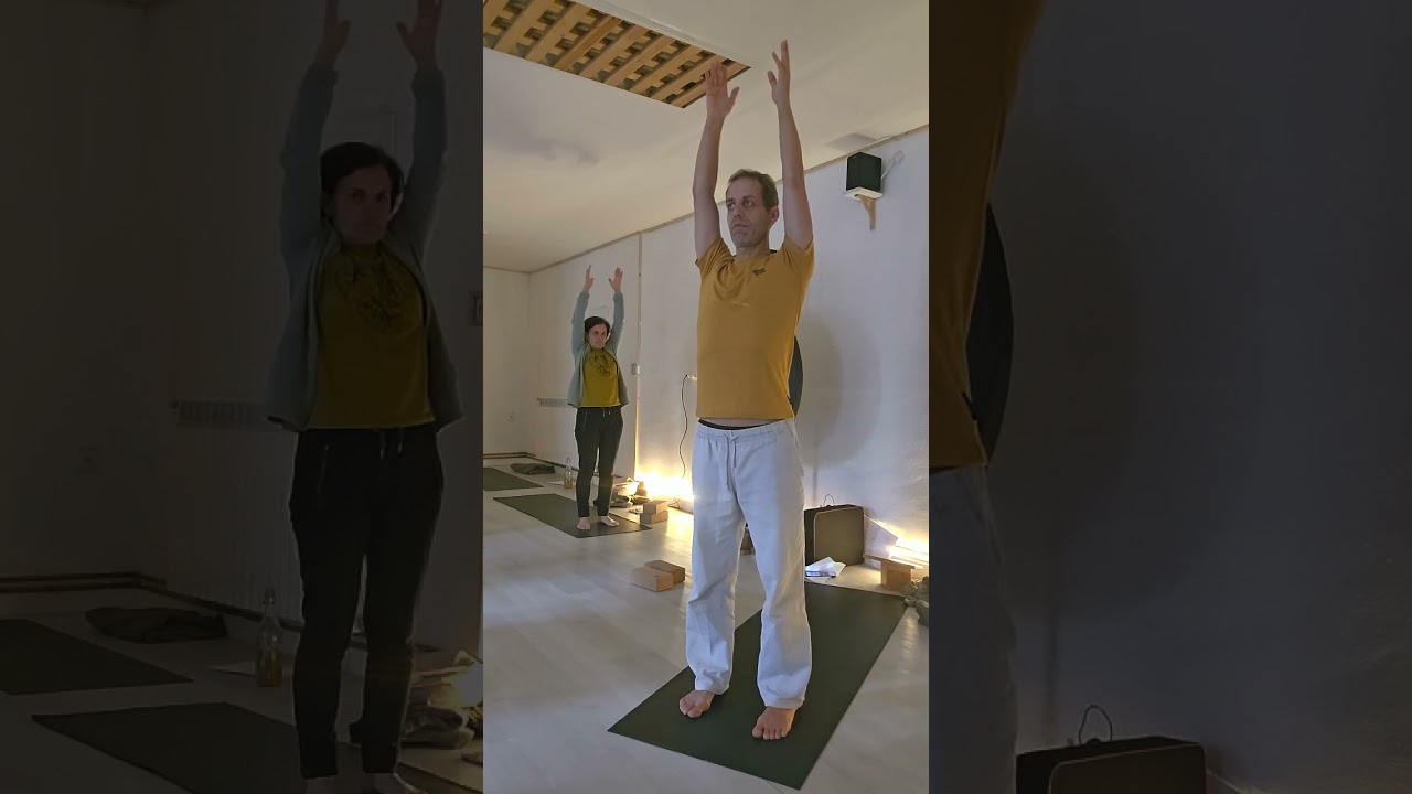 Practica de asanas con bandhas