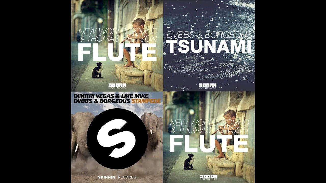 Stampede vs. Tsunami vs.Flute ( Javi ReEdit Mashup )