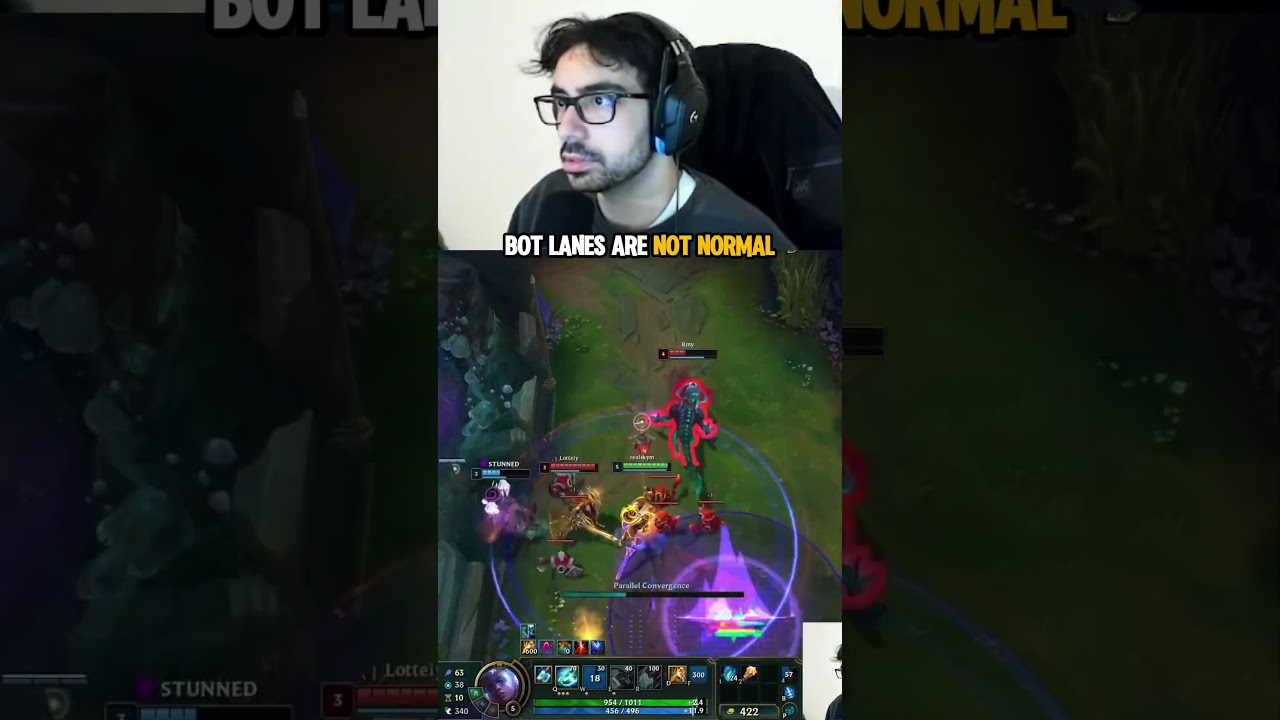 Bot lanes are not normal
