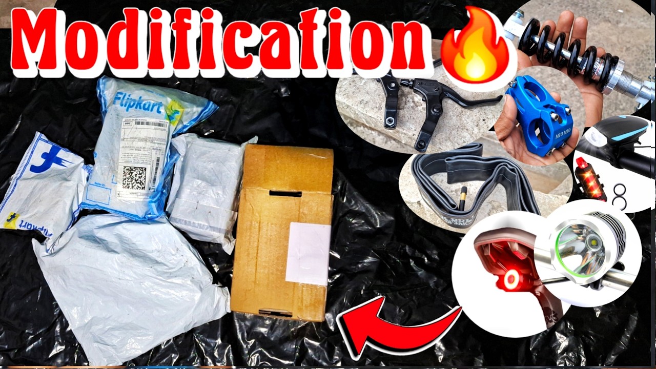 Bicycle Cycle Modification Accessories Unboxing Review Price Online Ofline