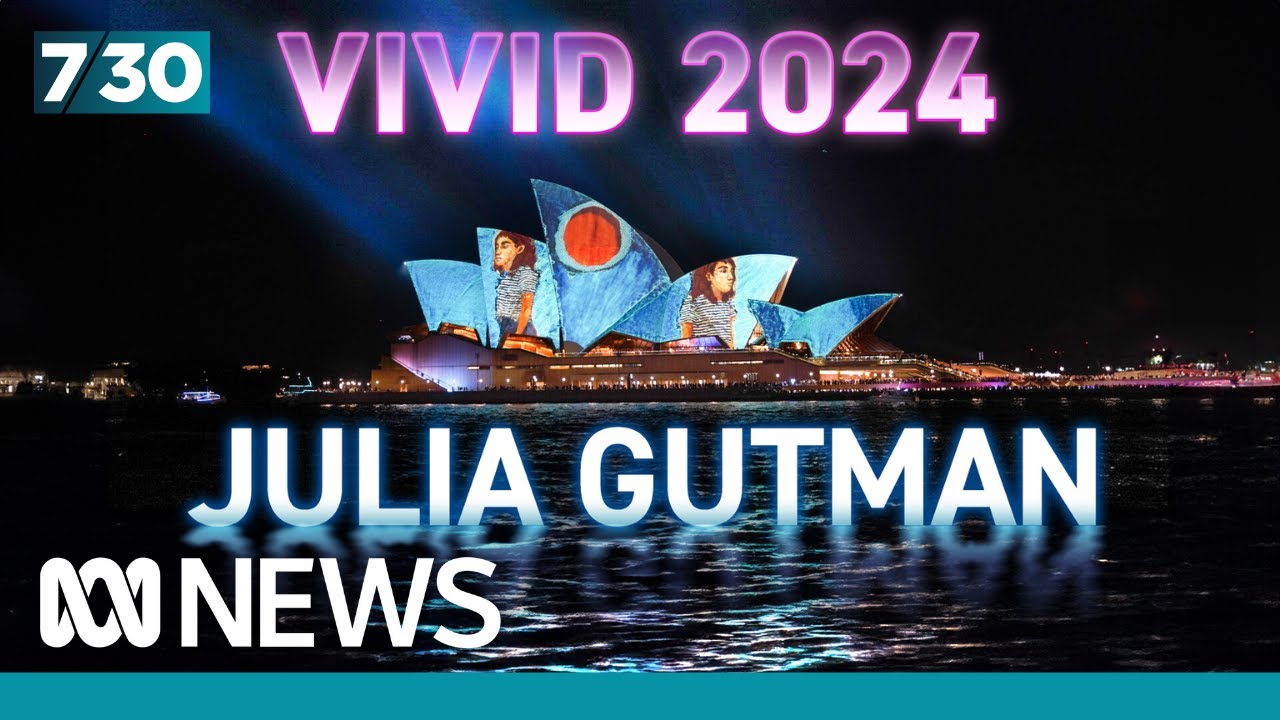 Meet the artist behind Vivid Sydney 2024's Lighting of the Sails | 7.30