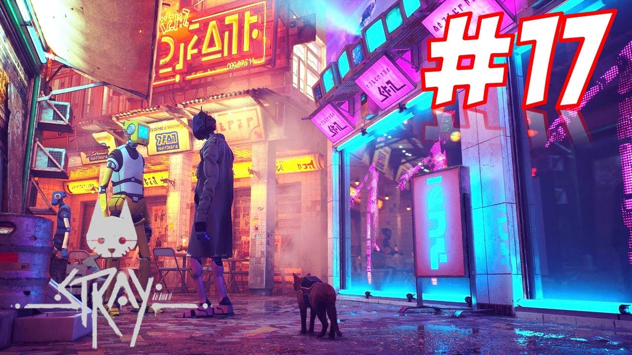 Прохождение игры Stray на Nintendo Switch, часть 17.