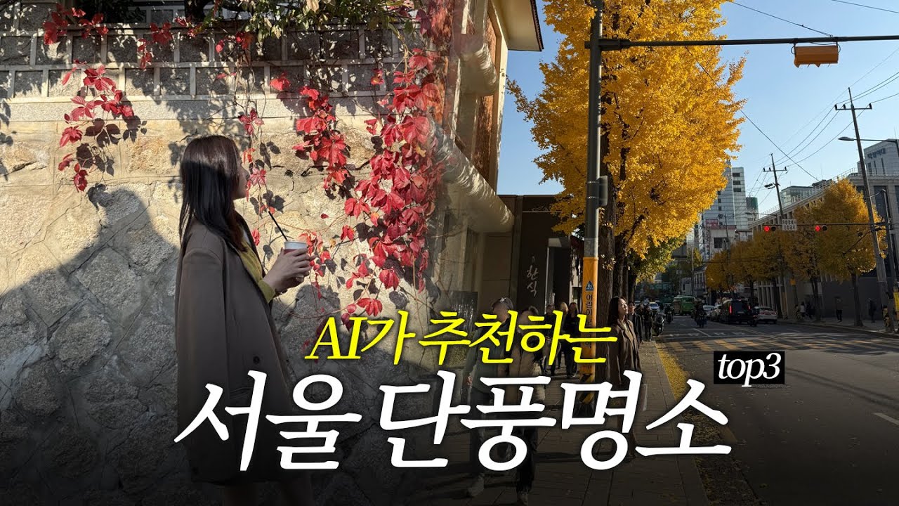 챗GPT가 추천해준 서울 단풍 명소 3곳 다녀와본 솔직후기