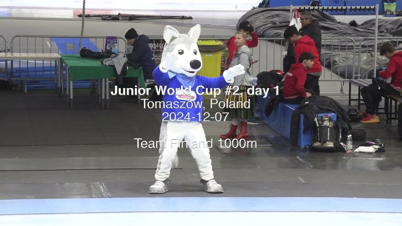Junior World Cup #2, Finnish 1000m,  Tomaszów - Poland - 2024-12-07
