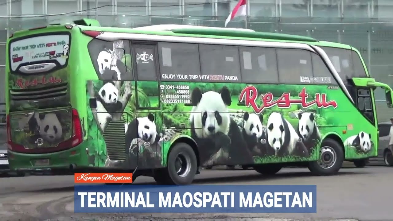 KANGEN MAGETAN Bus Restu Terminal Maospati