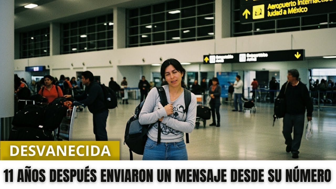 Hermana desapareció en aeropuerto en 2007, 11 años después enviaron un mensaje desde su número