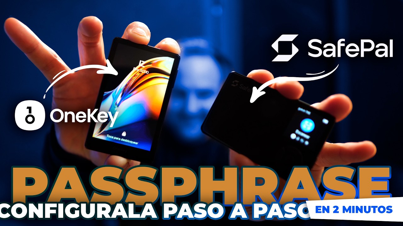 🚀 Cómo Configurar PASSPHRASE en #onekey  Pro y #safepalwallet