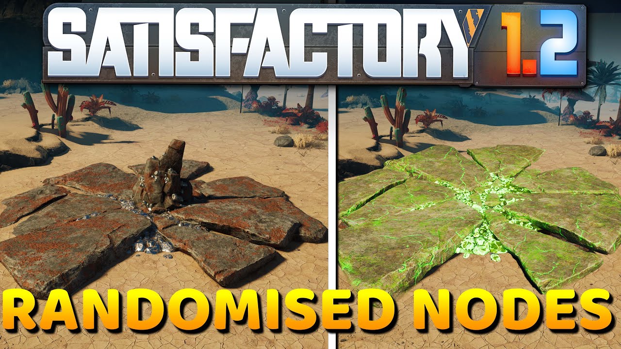 Появятся ли рандомизированные рудные узлы в обновлении Satisfactory 1.2?
