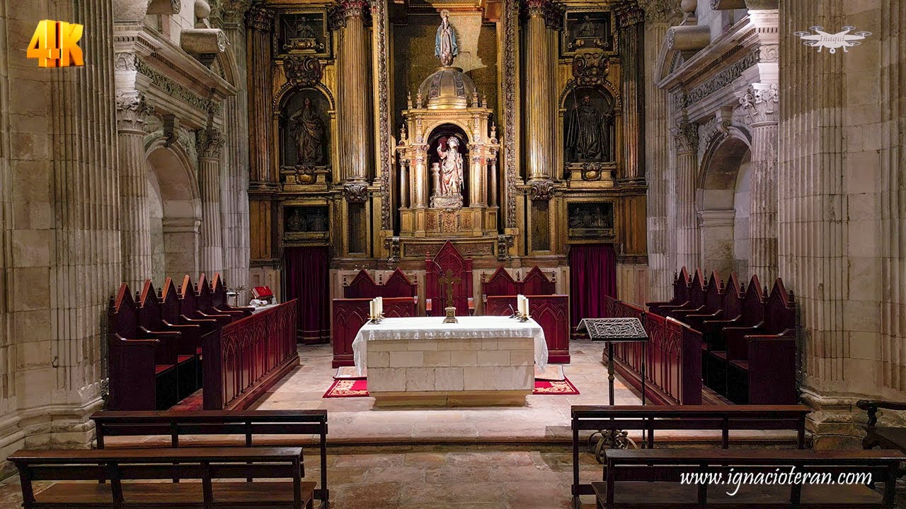 16) "SANCTA OVETENSIS" CATEDRAL DE OVIEDO A VISTA DE DRON "CAPILLA DE SANTA BÁRBARA"
