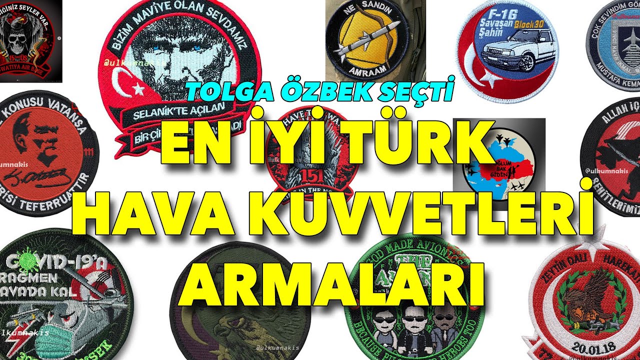 En ilginç Türk Hava Kuvvetleri armaları