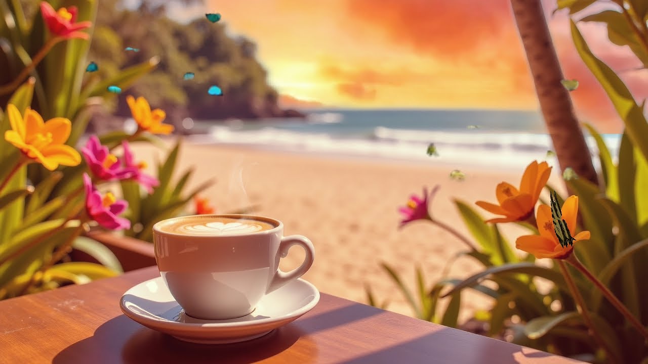 🌞 Sun-Kissed Bossa Nova &ndash; Relaxing Coastal Jazz for Morning Energy, Inner Peace & Creative Flow ☕🎷