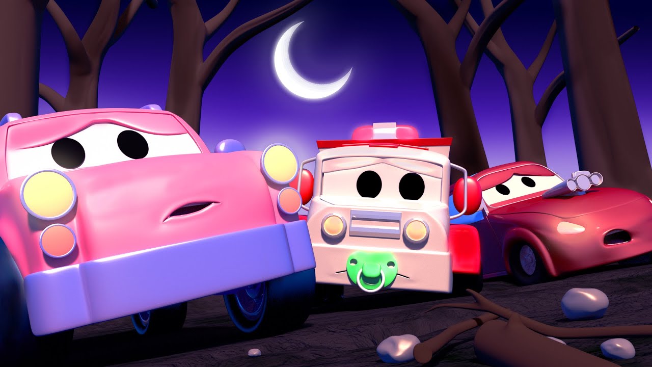 Bebek Arabalar Kayıp - Devriye Aracı araba şehrinde 🚓 🚒 &Ccedil;ocuklar i&ccedil;in &ccedil;izgi filmler
