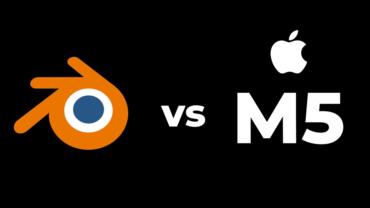 Apple M5 performance in Blender | vs. M1 and i7