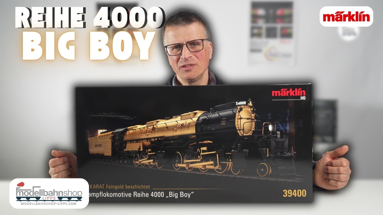 Wir haben ihn für euch unter die Lupe genommen | Märklin Big Boy | H0 | MSL News