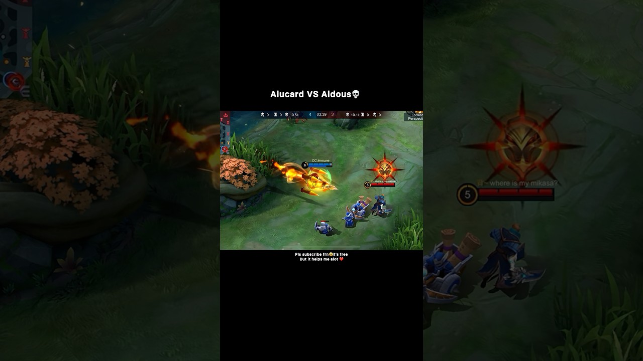 Aldous vs alucard💀#mobilelegends #avataar11 #mlbbcreatorcamp #shorts