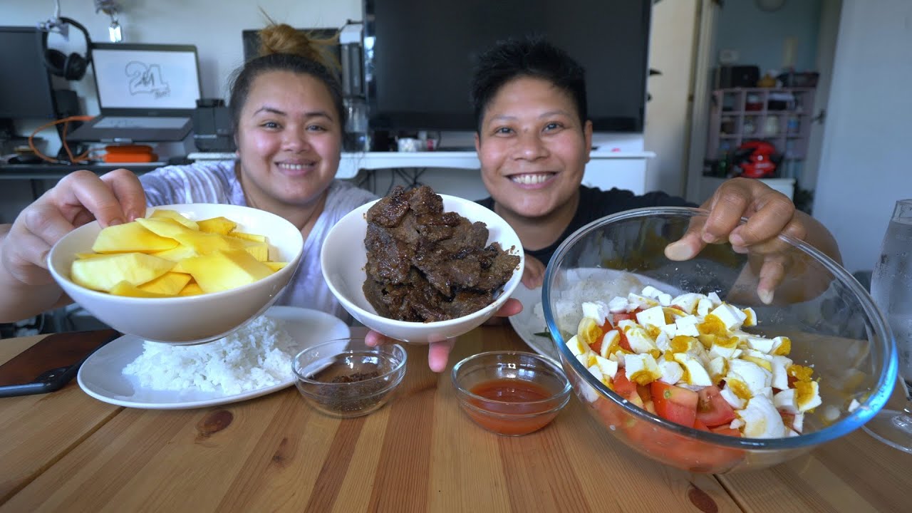 Tapa and Salted egg Breakfast Mukbang
