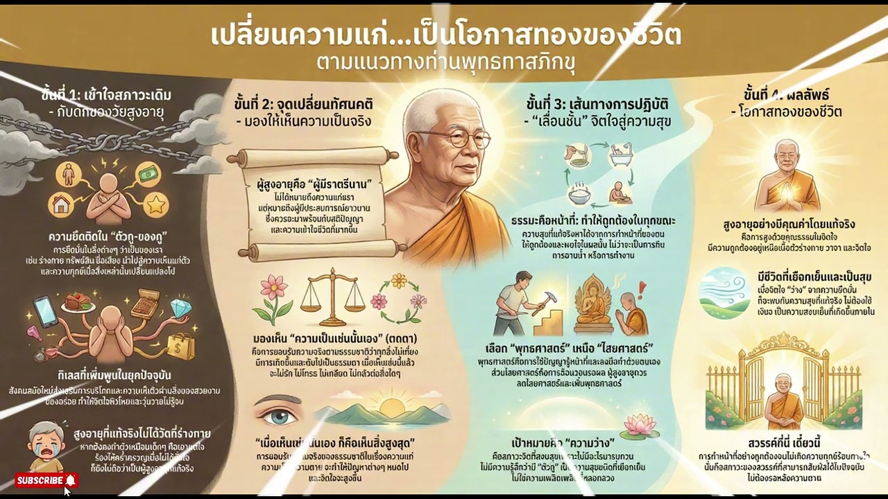 อย่าแก่เพราะแค่อยู่นาน! วิธีเปลี่ยน 