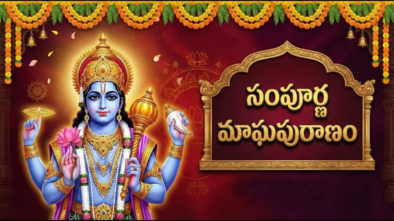 FULL MAGHA PURANAM STORY | సంపూర్ణ మాఘ పురాణం | Magha puranam story in telugu