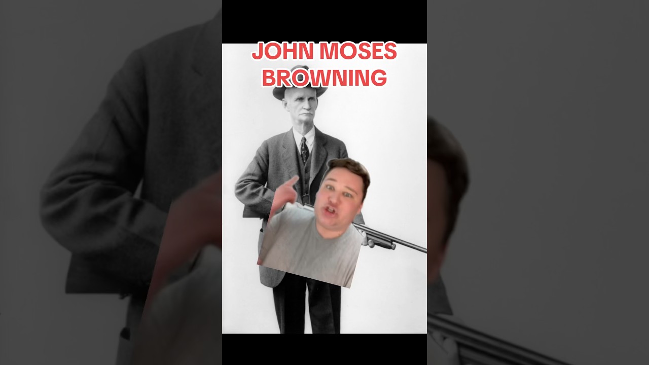 JOHN MOSES BROWNING #history #historical #historyfacts #usa #ww2 #ww1 #military #utah #wwii