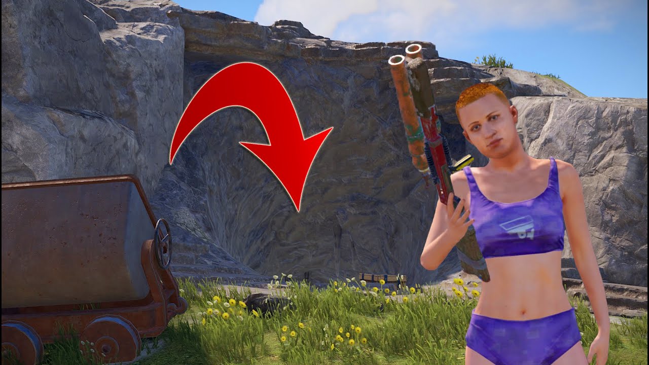 VIVI EN LA MEJOR CUEVA SOLO CONTRA 500 JUGADORES - RUST SOLO